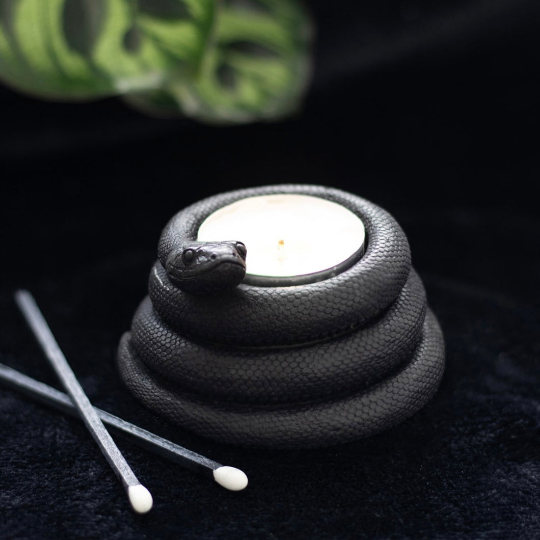 Snake Tea light Holder