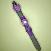 Load image into Gallery viewer, Howlite &amp; Amethyst Wand
