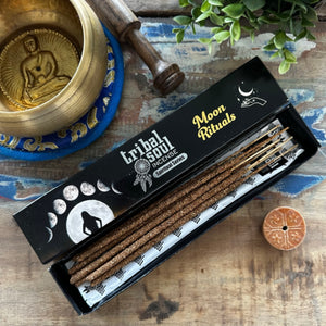 Moon Ritual Incense and holder