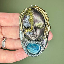 Load image into Gallery viewer, Tiger Goddess Crystal Pendant
