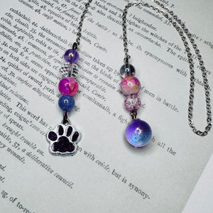 Chain Bookmark - Paws