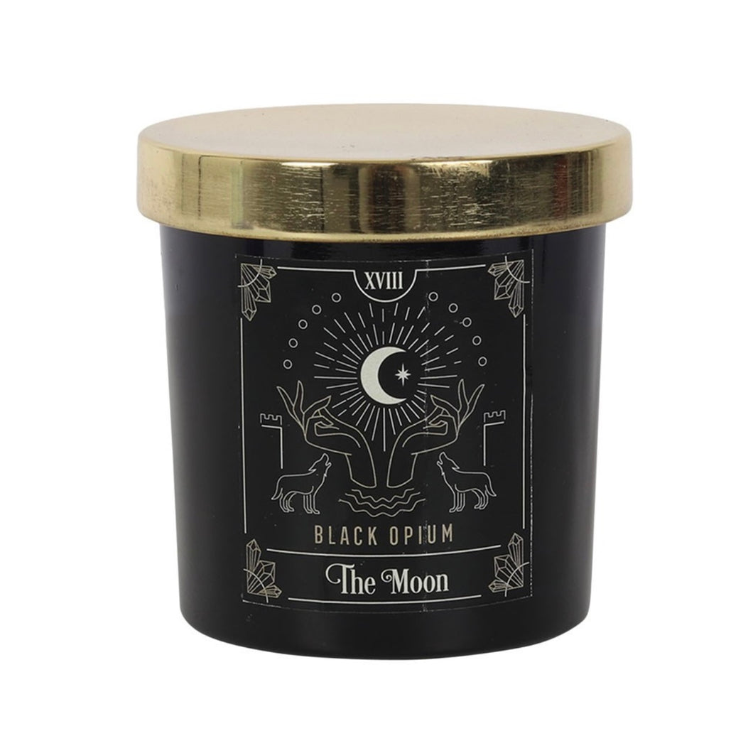 The Moon - black opium candle