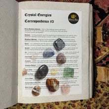 Load image into Gallery viewer, Crystal Energies Correspondence #3 Book of Shadows Page
