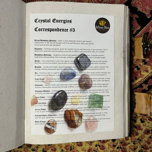 Crystal Energies Correspondence #3 Book of Shadows Page