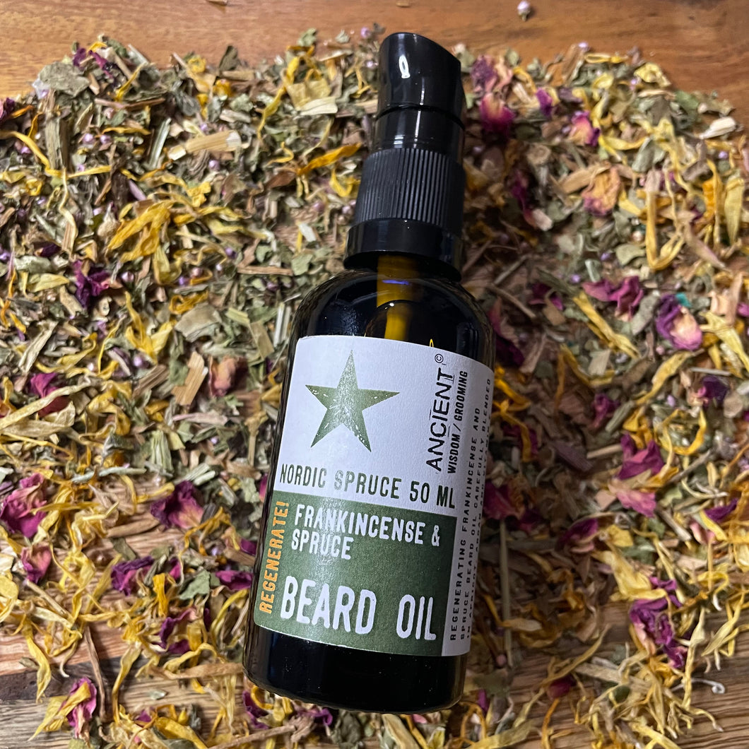 Nordic Spruce 50ml Beard Oil (Regenerate)