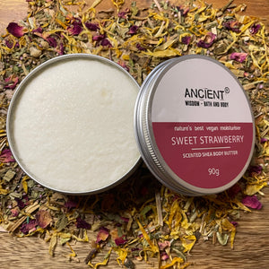 Scented Body Butter 90g - Sweet Strawberry