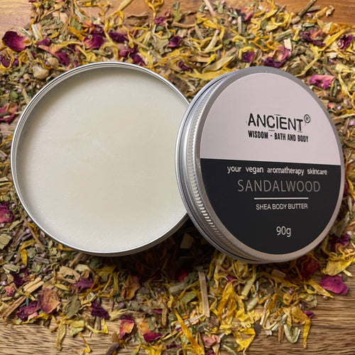 Aromatherapy Body Butter 90g - Sandalwood & Shea Butter