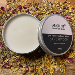 Aromatherapy Body Butter 90g - Sandalwood & Shea Butter