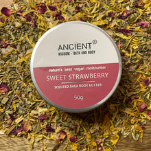 Load image into Gallery viewer, Scented Body Butter 90g - Sweet Strawberry
