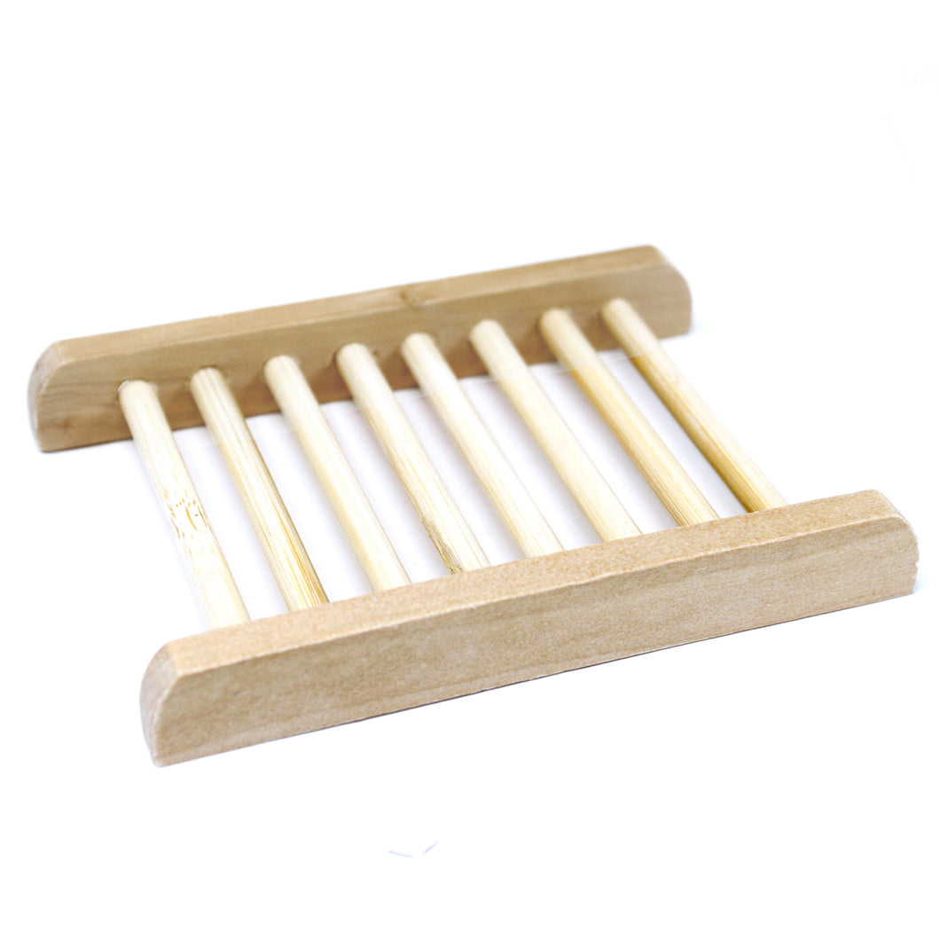 Hemu Wood Ladder Style Soap Dish