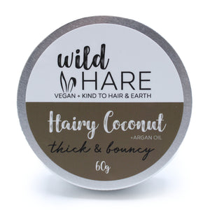 Wild Hare Solid Vegan Shampoo Bar 60g - Hairy Coconut