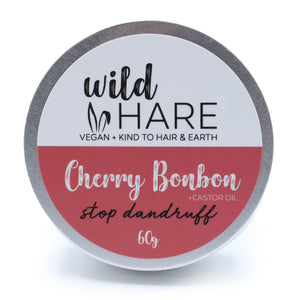 Wild Hare Solid Vegan Shampoo Bar 60g - Cherry Bonbon