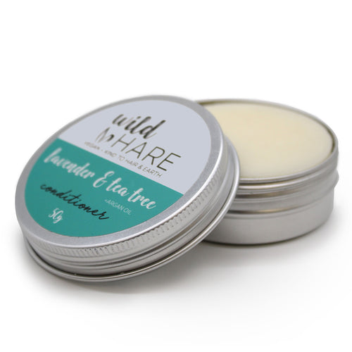 Wild Hare Solid Vegan Conditioner Bar 50g - Lavender & Tea Tree