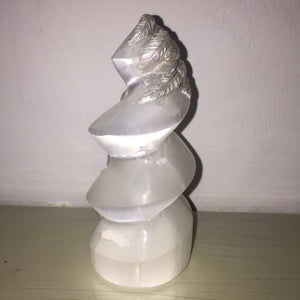 Satin Spar Angel Wing Altar