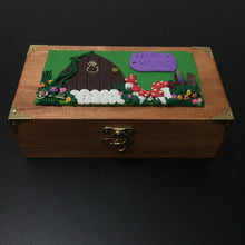 Load image into Gallery viewer, Keepsake Box Faerie Wishes Door Rainbow Aura Quartz Crystal
