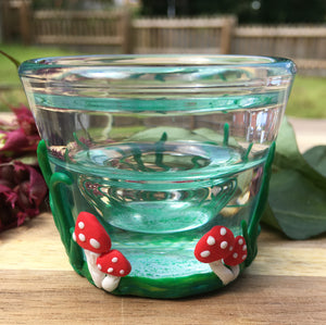 Toadstool Candle Tea Light Holder