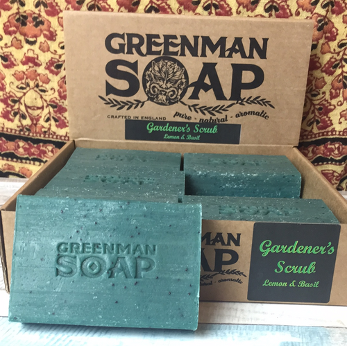 Greenman Soap - Gardener's Scrub - Lemon & Basil