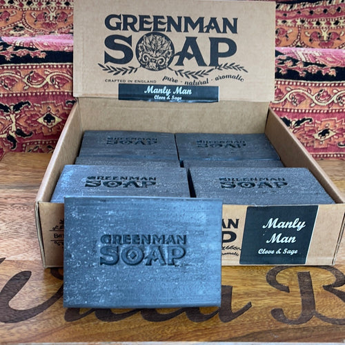 Greenman Soap - Manly Man - Clove & Sage