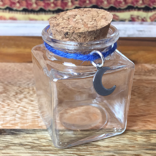 Crescent Moon Spell Jar