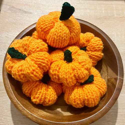 Knitted Pumpkin